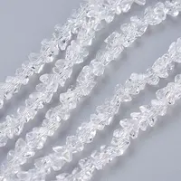 Transparent Glass Beads Strands