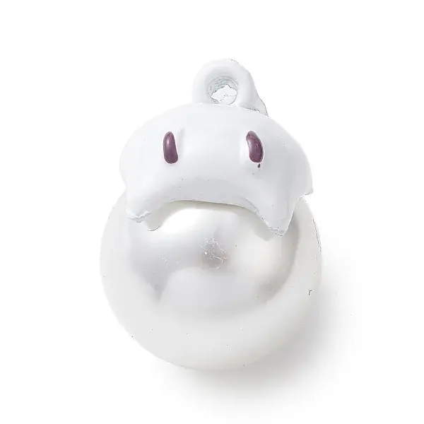 Halloween Spray Painted Alloy Pendants