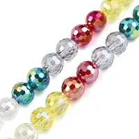 Transparent Glass Beads Strands