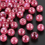 Transparent Crackle Acrylic Beads