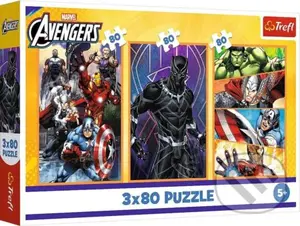 Marvel - Dni plné akcie - puzzle z kategorie 60 - 300 dílků