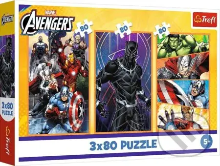 Marvel - Dni plné akcie - puzzle z kategorie 60 - 300 dílků