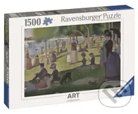 Georges Seurat: Nedělní odpoledne na ostrově Grande Jatte - puzzle z kategorie Umělecké