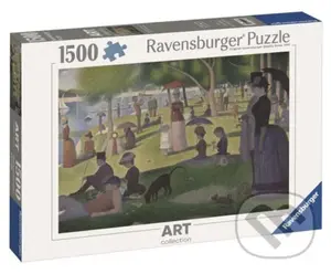 Georges Seurat: Nedělní odpoledne na ostrově Grande Jatte - puzzle z kategorie Umělecké