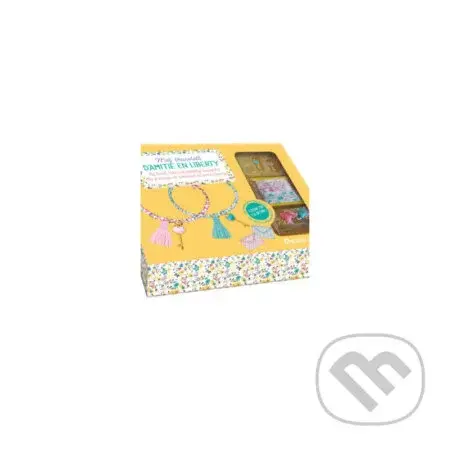 AUZOU DIY Kvetinové náramky priateľstva – Kreatívna sada na výrobu šperkov