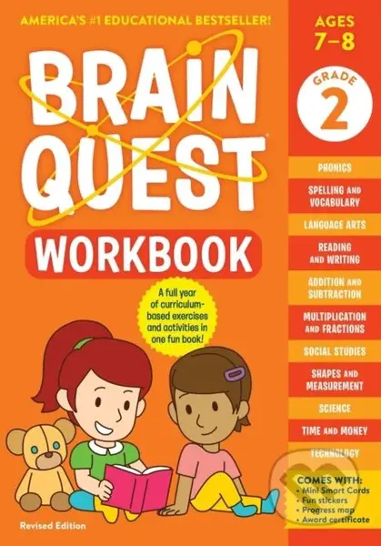 Brain Quest Workbook: 2nd Grade (Revised Edition) - Liane Onish, Workman Publishing - kniha z kategorie Pro děti
