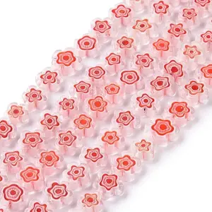 Handmade Millefiori Glass Bead Strands