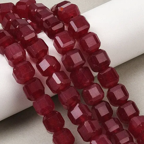 Natural White Jade Beads Strands