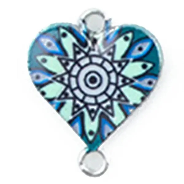 Alloy Enamel Connector Charms