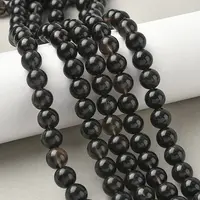 Natural Ice Obsidian Beads Strands