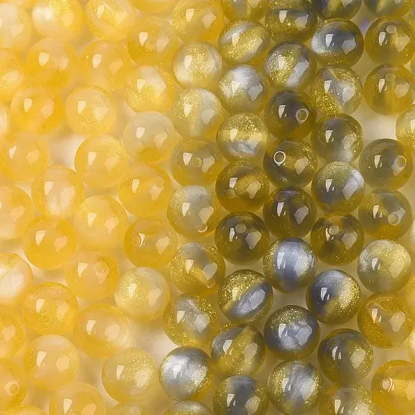 Opaque Resin Beads