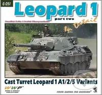 Leopard 1 in Detail part two (Cast Turret Leopard 1 A1/2/5 Variants) - kniha z kategorie Vojenství