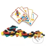 Drevená geometrická skladačka: Ze Geovroom