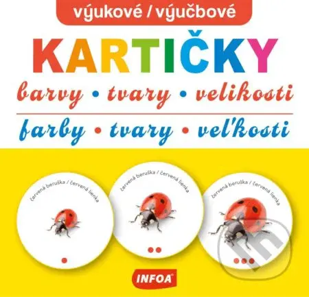 Výukové kartičky - barvy, tvary, velikosti / Výučbové kartičky - farby, tvary, veľkosti - hra z kategorie Vzdělávací hry
