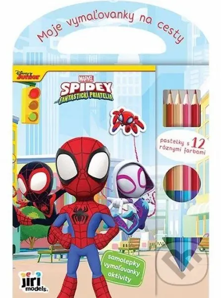 Moje vymaľovanky na cesty - Spidey - kniha z kategorie Omalovánky