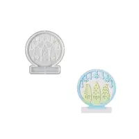 Christmas Theme DIY Silicone Candle Display Molds