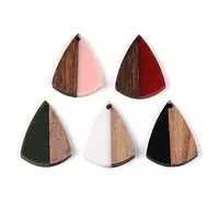 Resin & Walnut Wood Pendants