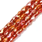 Electroplate Glass Beads Strands
