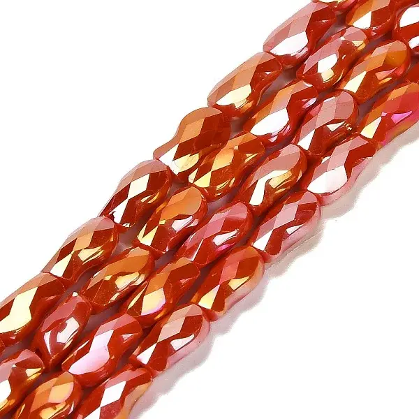 Electroplate Glass Beads Strands