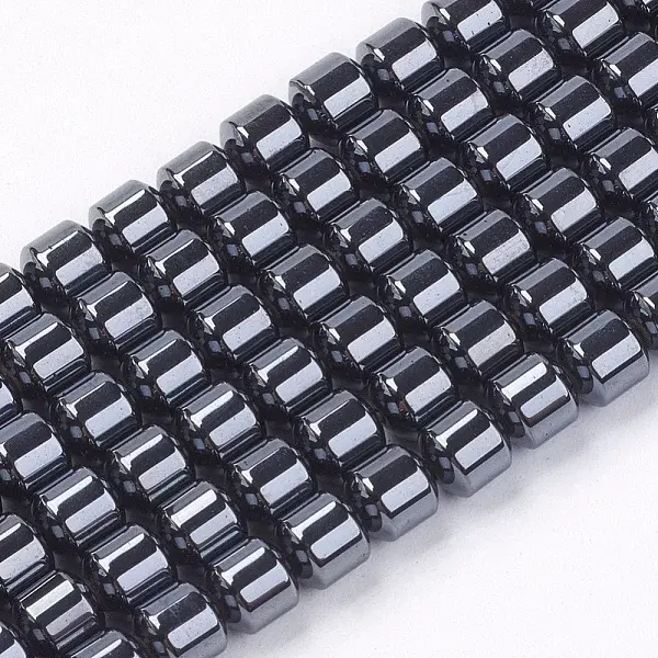 Column Magnetic Synthetic Hematite Bead Strands