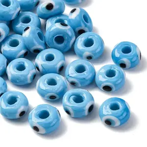 Handmade Evil Eye Lampwork Beads