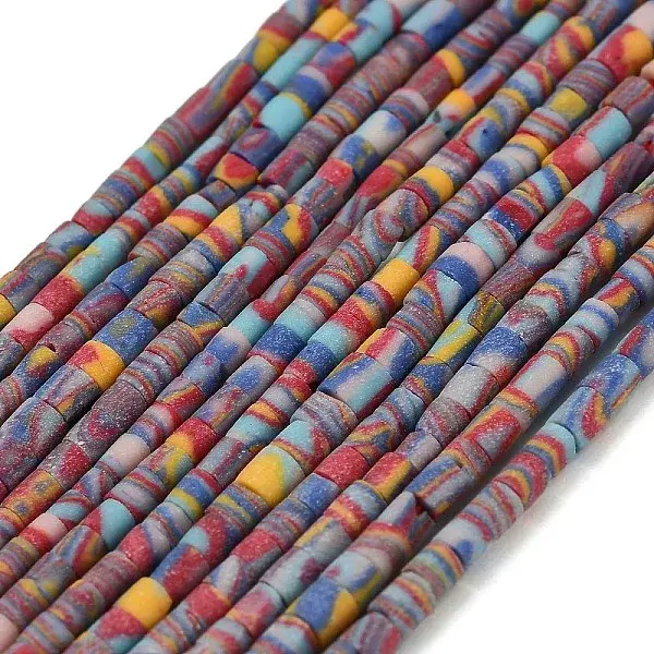 Dyed Synthetic Turquoise Beads Strands