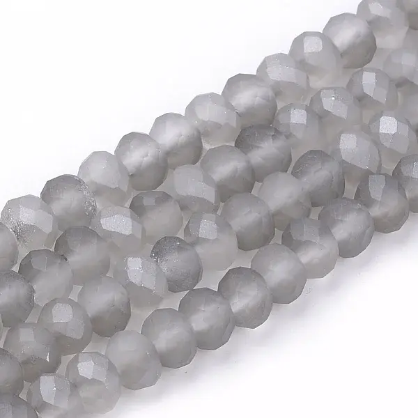 Electroplate Glass Beads Strands