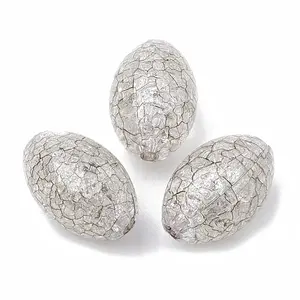 Crackle Acrylic Beads