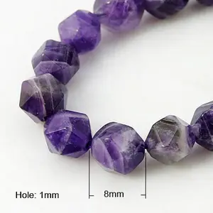 Natural Amethyst Beads Strands