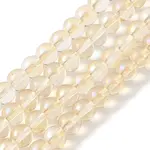 Transparent Electroplate Glass Beads Strands