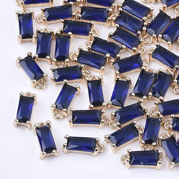 Transparent Glass Charms