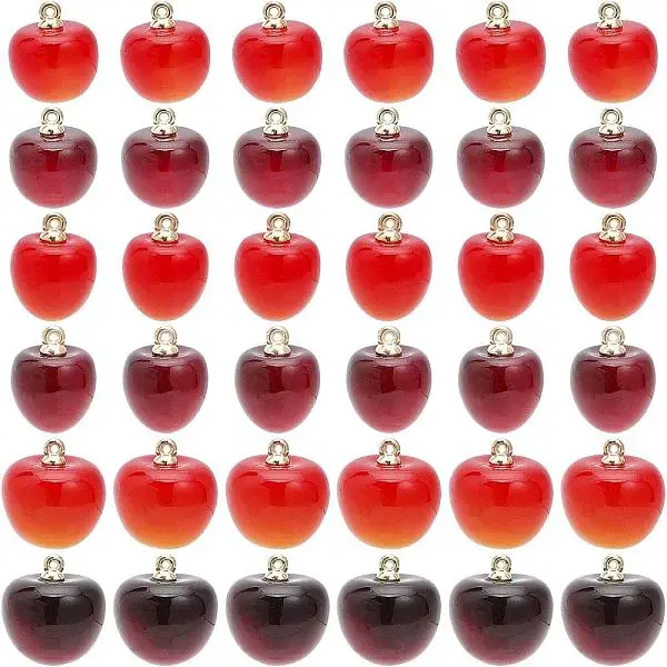 36Pcs Plastic Pendants