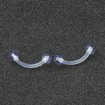 Acrylic Eyebrow Rings