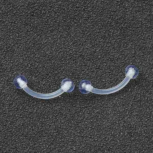 Acrylic Eyebrow Rings