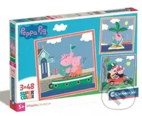 3x48 Peppa Pig - puzzle z kategorie 15 - 60 dílků