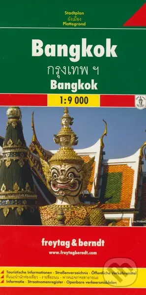 Bangkok 1:9 000 (Mapa mesta)