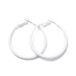 Alloy Big Hoop Earrings for Women