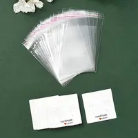 30Pcs Square Paper Earring Display Cards