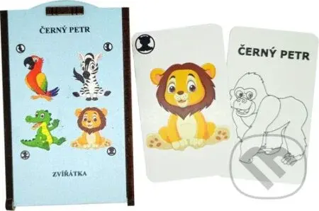 Černý Petr Zvířátka - hra z kategorie Karty, pexeso