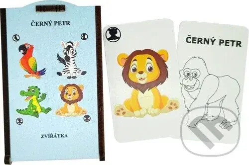 Černý Petr Zvířátka - hra z kategorie Karty