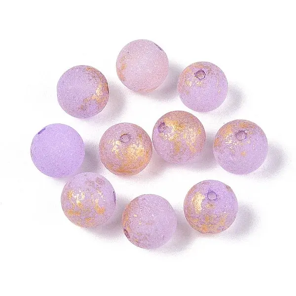 Baking Painted Glass Beads