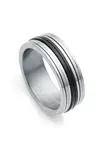 Viceroy Elegantný oceľový prsteň Magnum 75294A02 64 mm