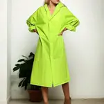 89762 Dewberry Waterproof Windproof Womens Raincoat-PEANUT GREEN