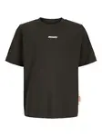 Jack & Jones Junior Tričko 'JCOClub'  antracitová / biela