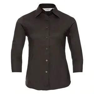 Brown women's classic shirt Russell