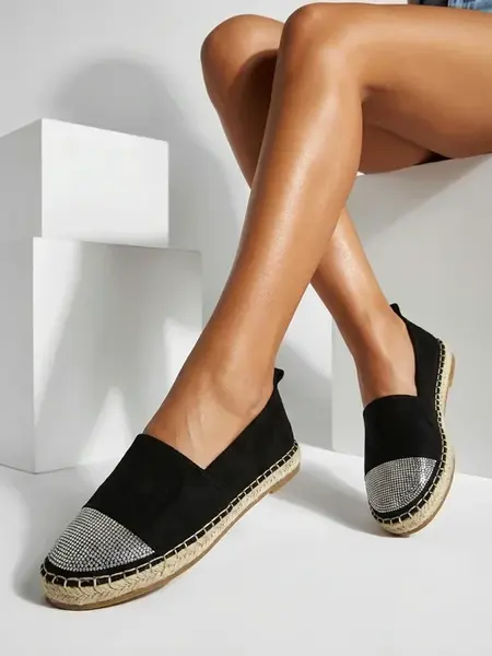 Dámské espadrilky s kamínky Resti Avira