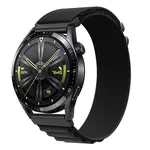 BStrap Nylon Loop remienok na Huawei Watch GT/GT2 46mm, black