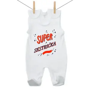 Boodyy Dupačky Super sestrička 74 (6-9 mesiacov)