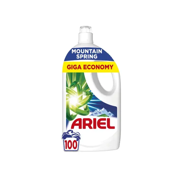 Ariel Mountain Spring prací gél, 100 praní