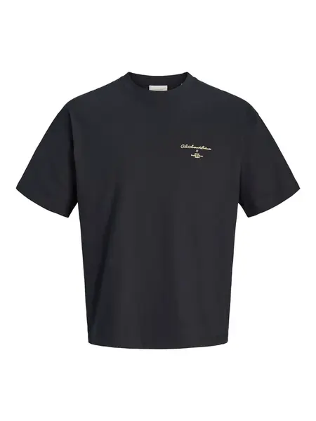 JACK & JONES Tričko 'JORAtocha'  medová / čierna